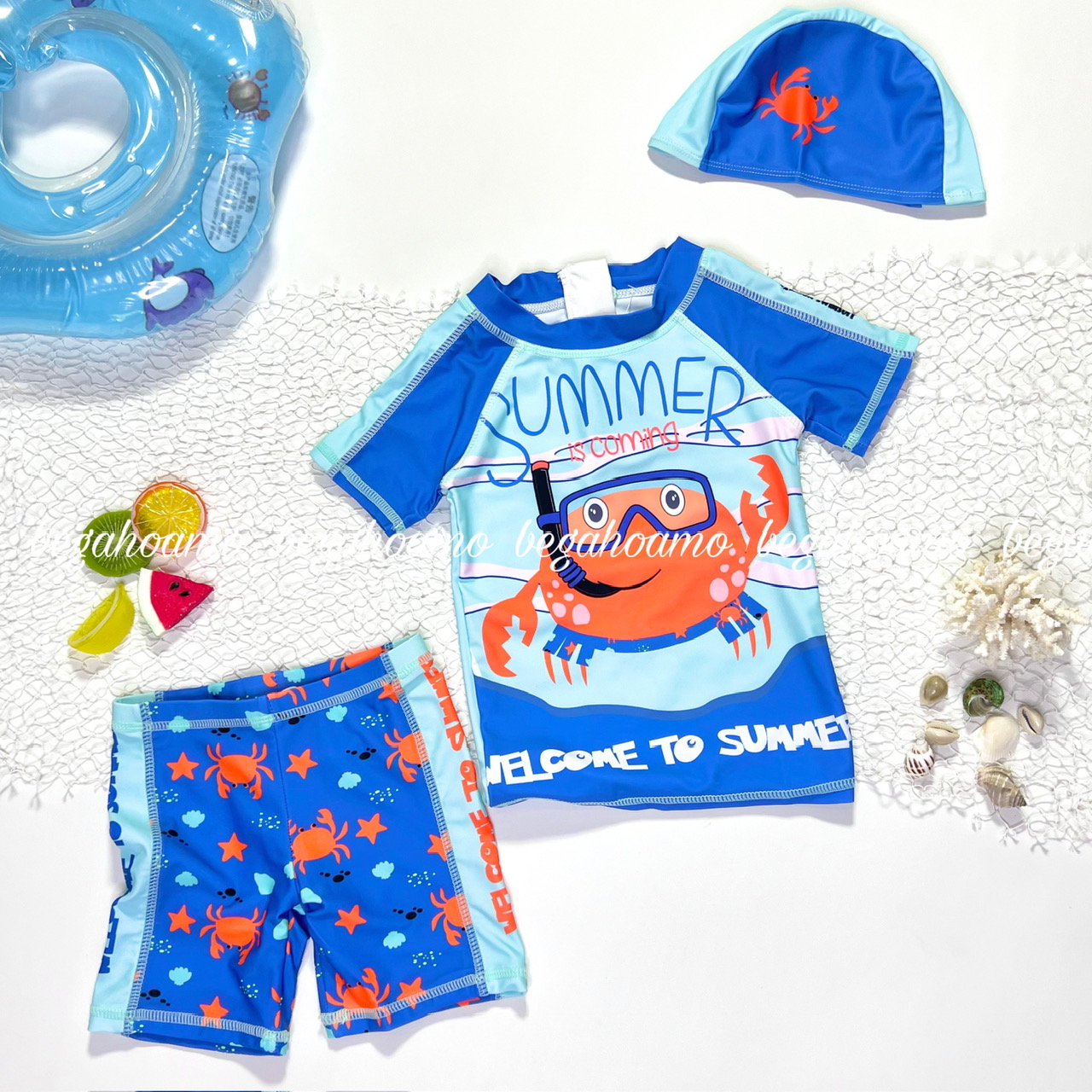 Set bơi 3ct cua xanh