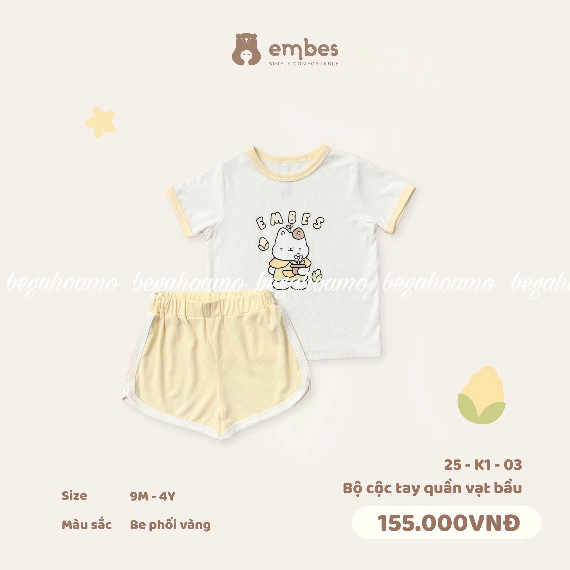 Bộ cộc nông trại Embes